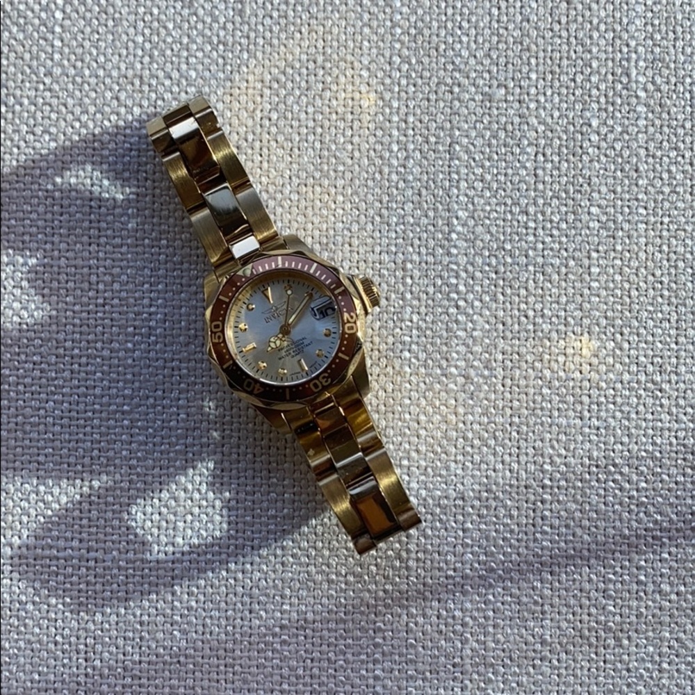 Invicta Gold Watch